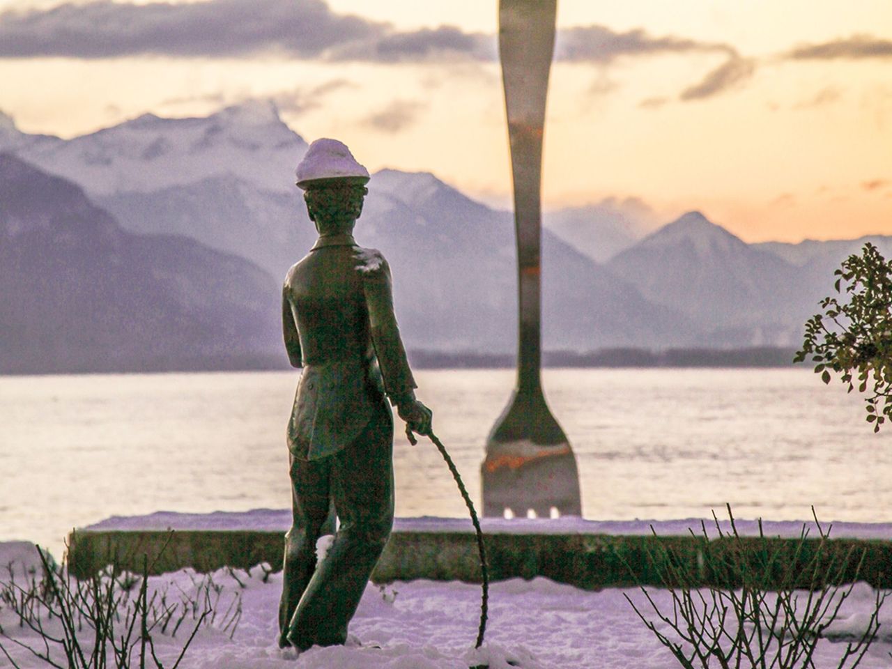 Ab Lausanne: Bustour nach Vevey, Montreux und Chillon