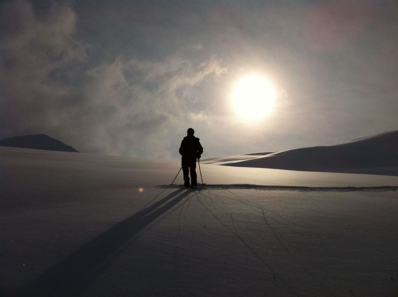 Vollmond- und Mondschein Schneeschuhtour mit Fondueplausch