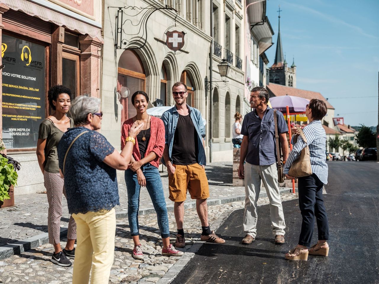 Stadtführung Romont privat