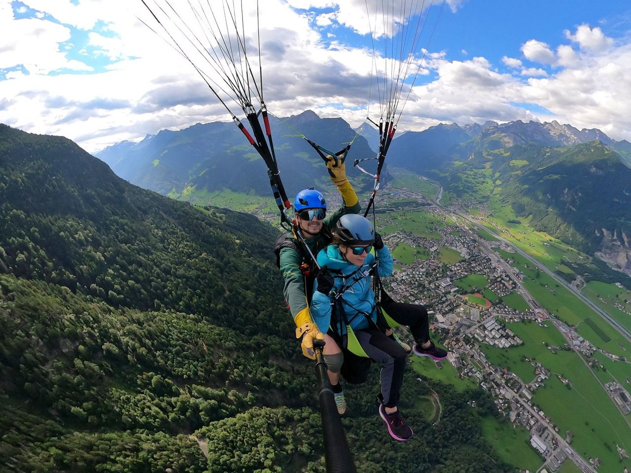 Paragliding Eggberge Vierwaldstättersee