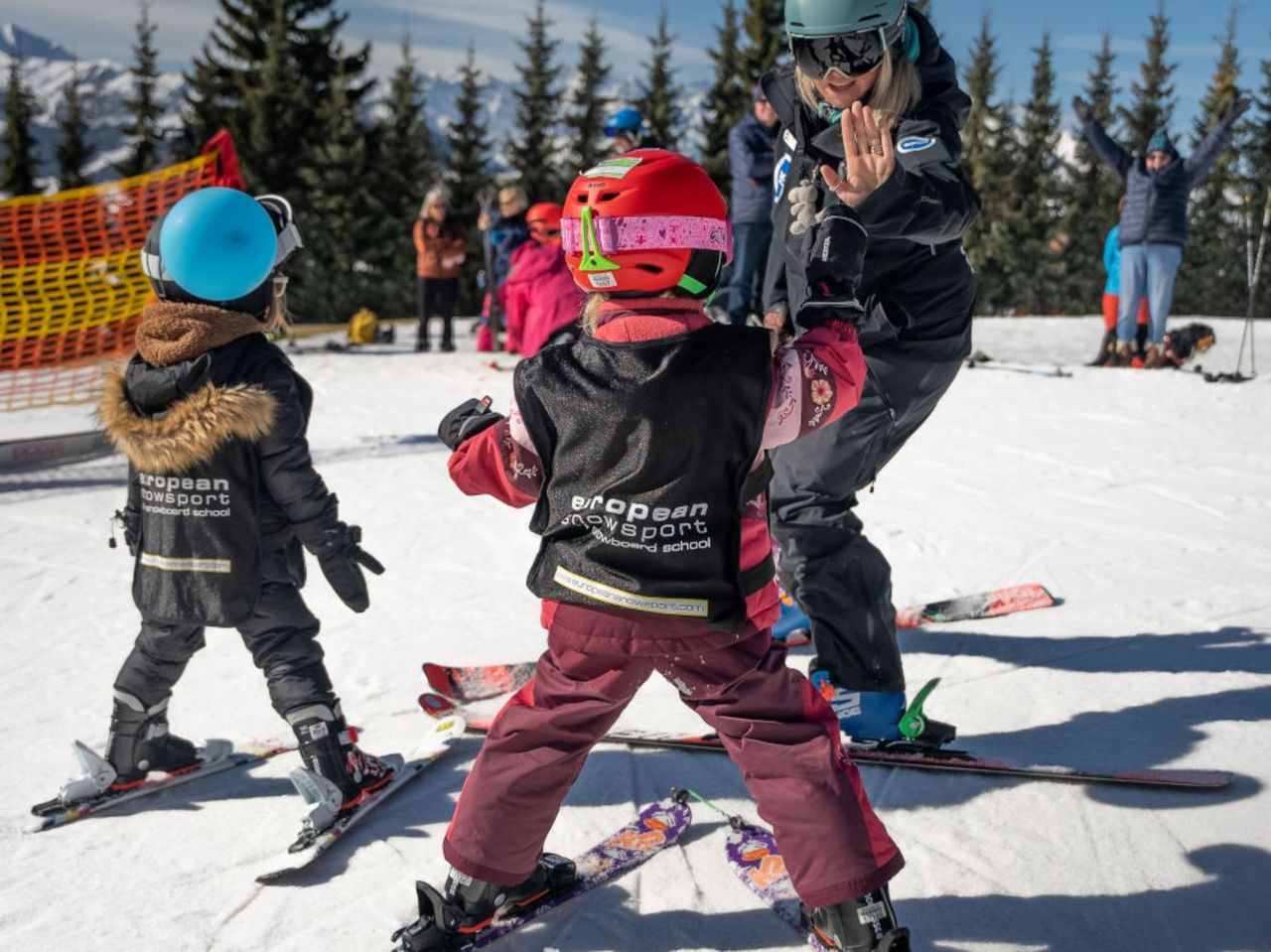 "Penguins" Ski School Half Day Kids 3-5 Years in Verbier