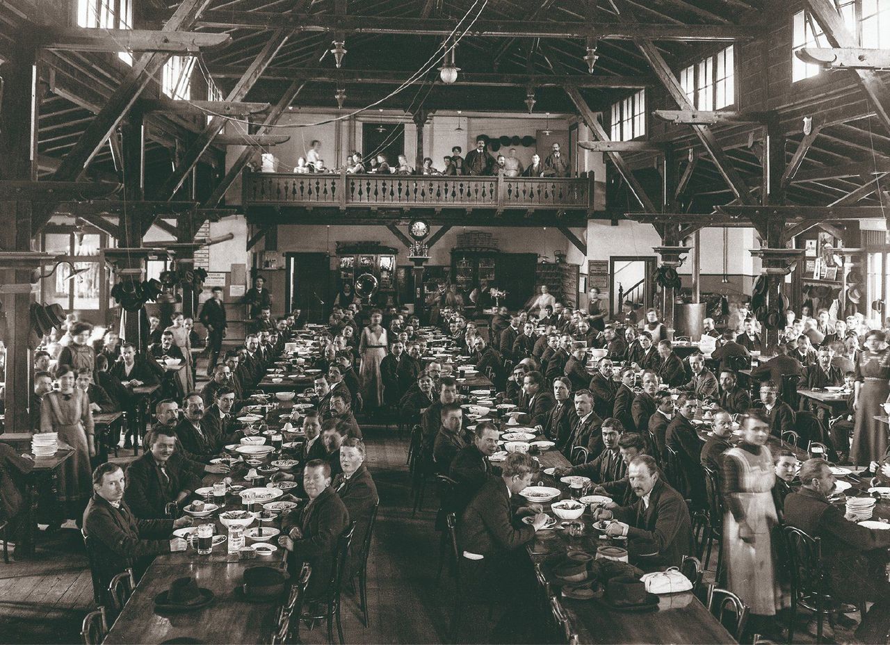 "História industrial de Baden" passeio público pela cidade