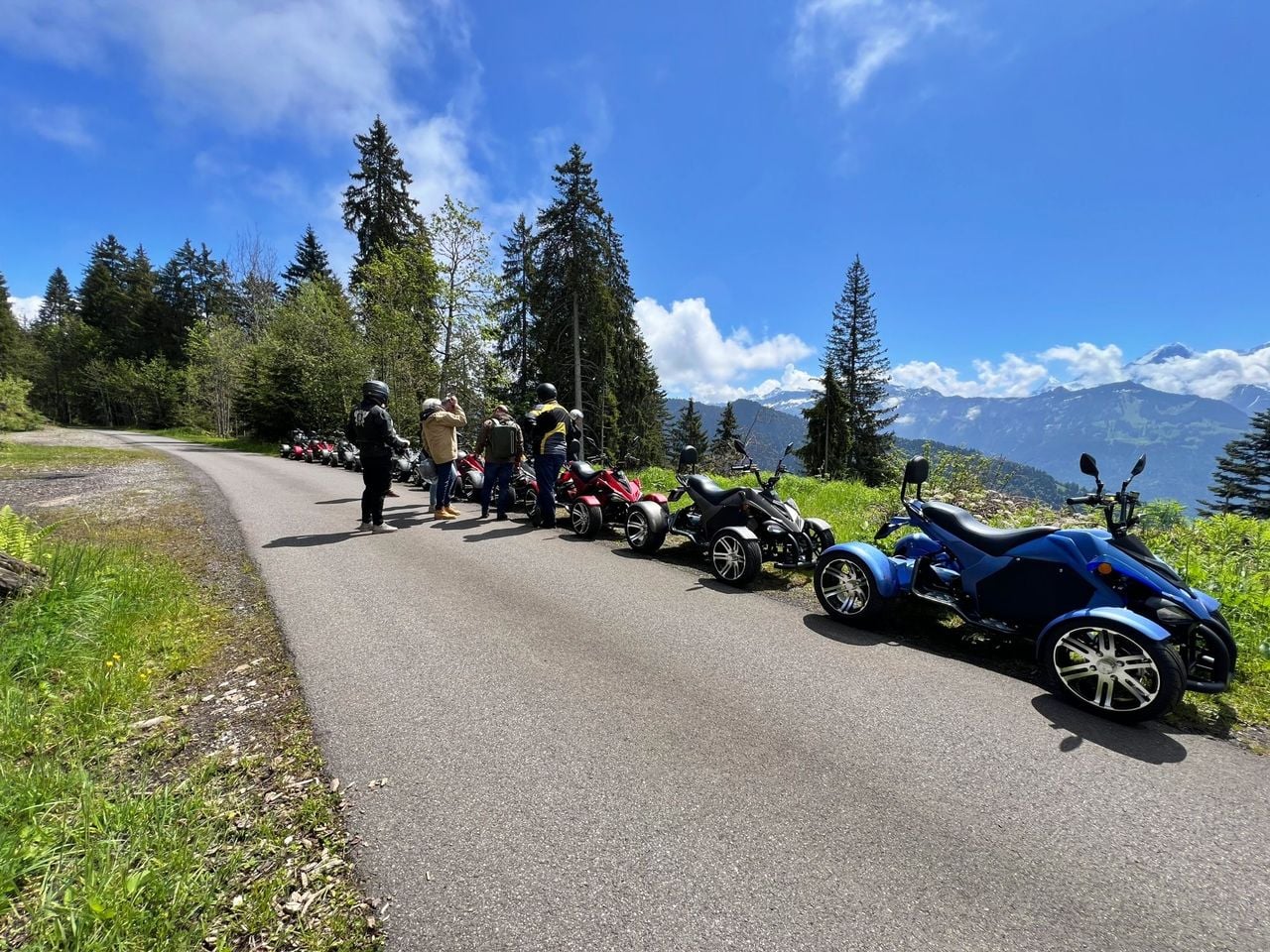 Day tour electric quad from Interlaken