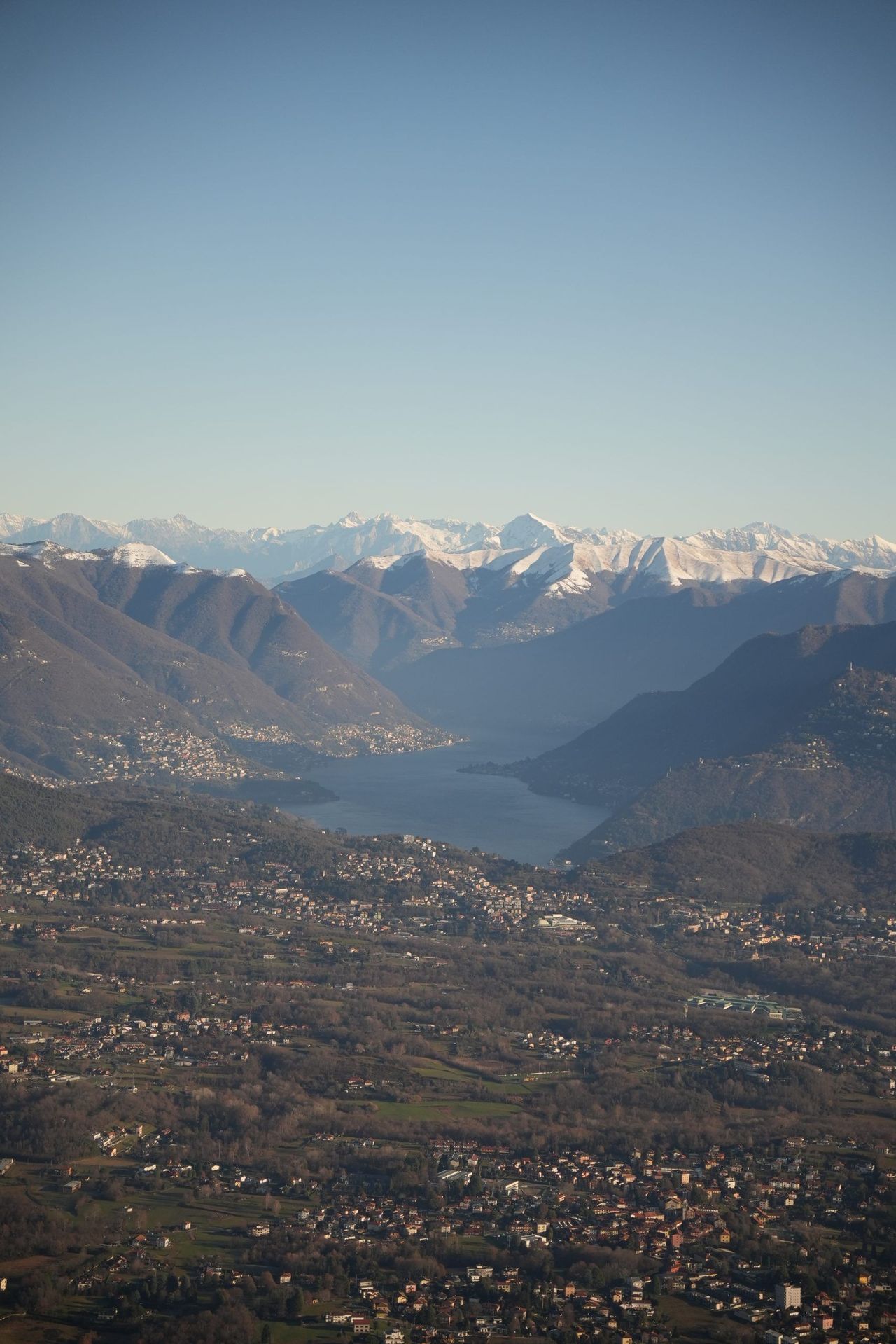 Vol en montgolfière au-dessus de Lugano et du Tessin