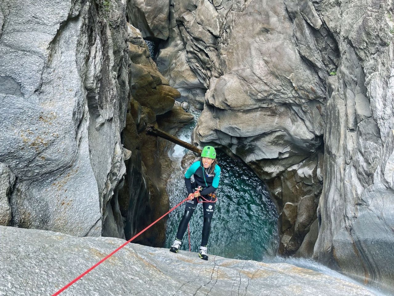 Canyoning für Fortgeschrittene im Pontirone Canyon