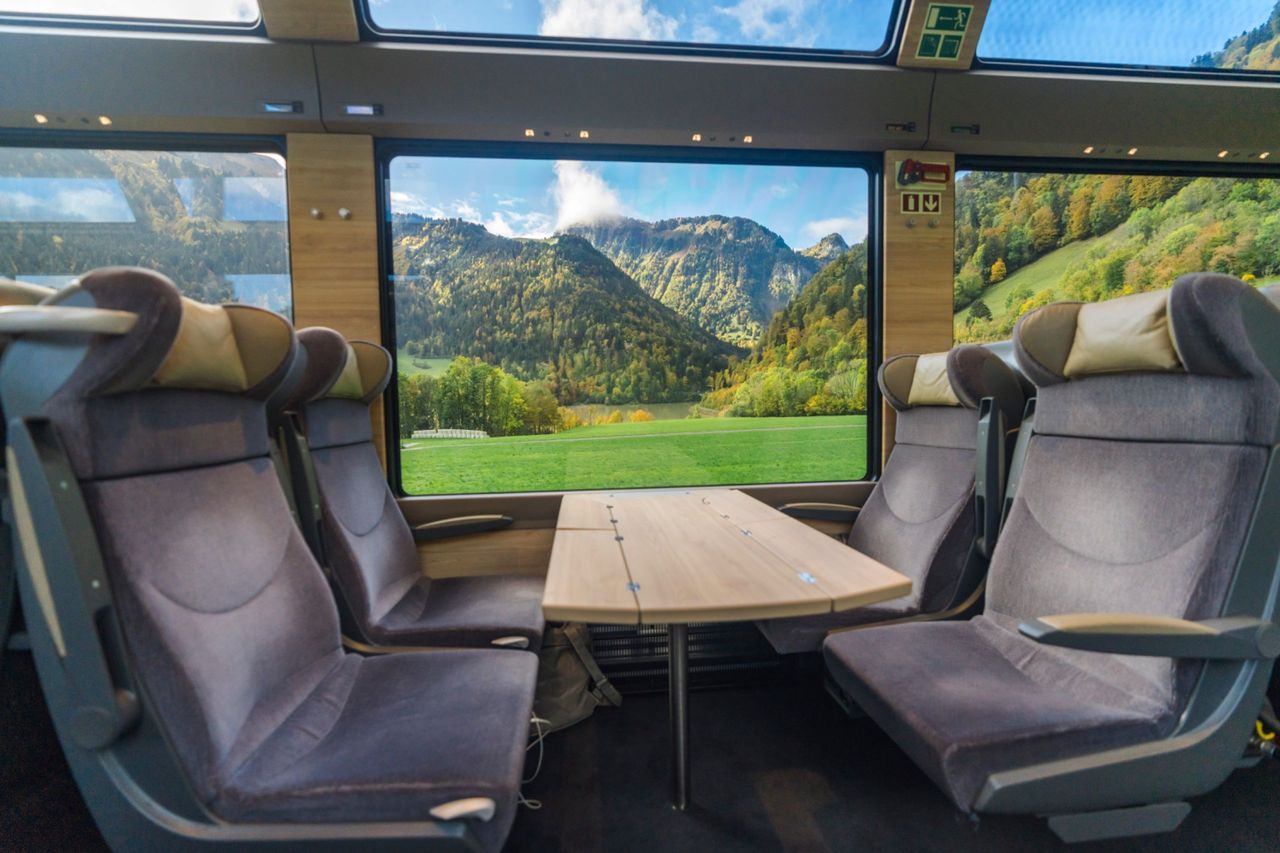 Ticket Golden Pass Express depuis Interlaken Ost ou Montreux (sans réservation)