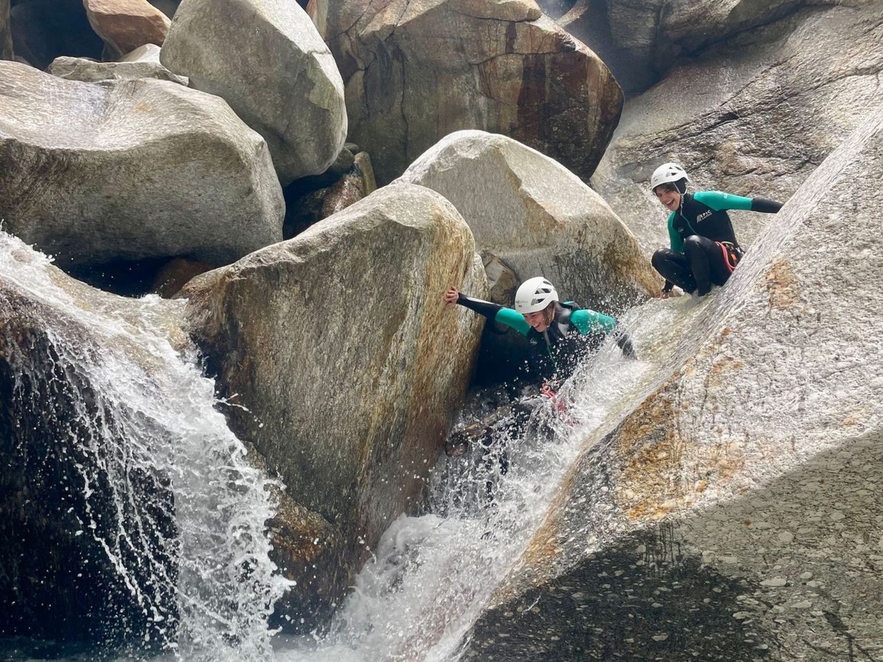 Canyoning für Fortgeschrittene im Pontirone Canyon