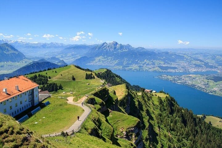 Da Lucerna: escursione di un giorno in piccolo gruppo sulla Rigi con battello