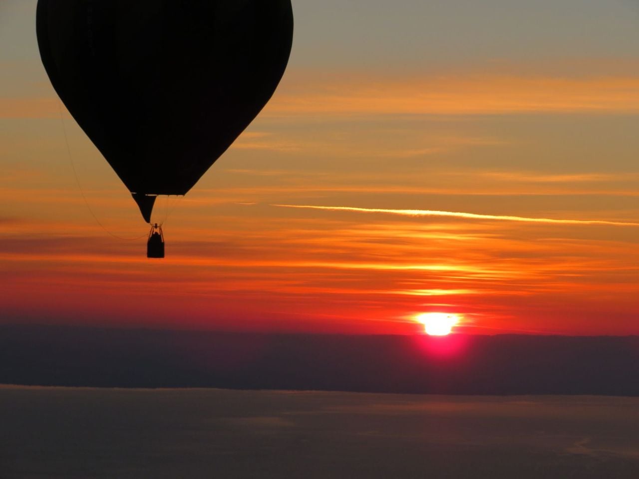 Private Sonnenaufgang Ballonfahrt Ostschweiz