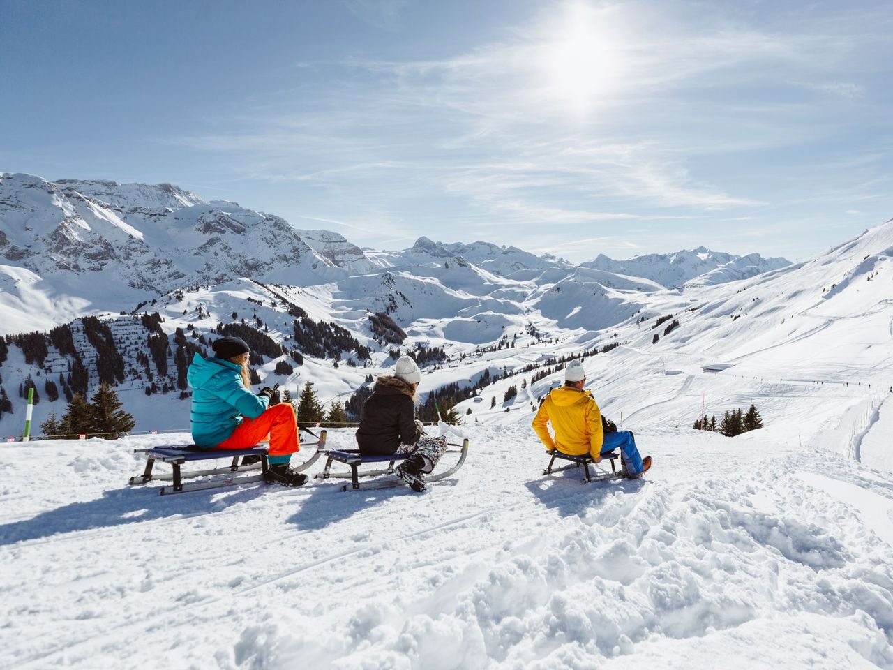 Tagespass Schlitteln am VogellisiBerg