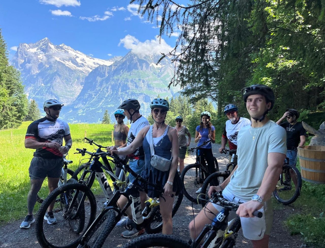 Private E-Bike Tour von Grindelwald nach Lauterbrunnen