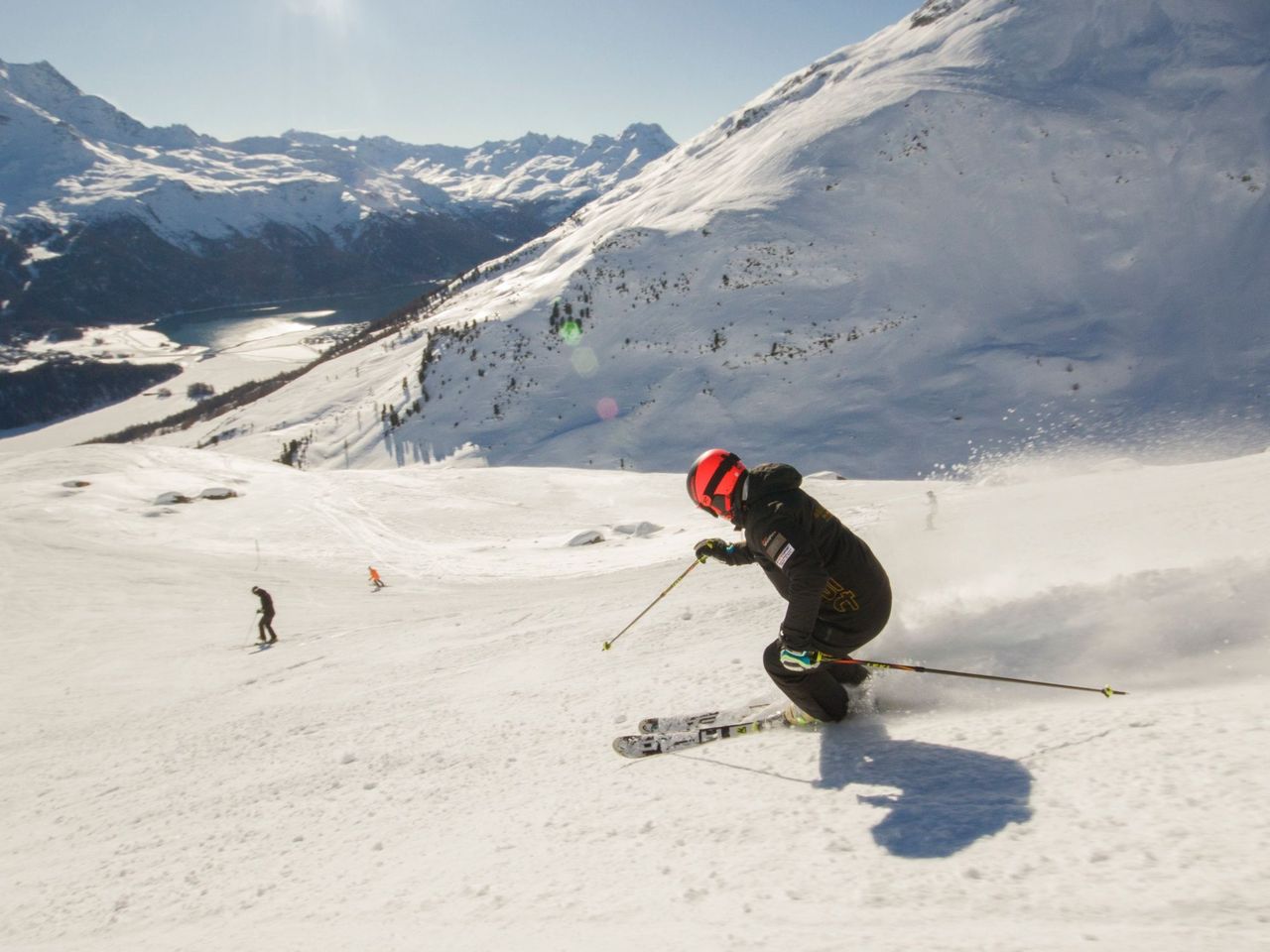 Private ski school in St. Moritz