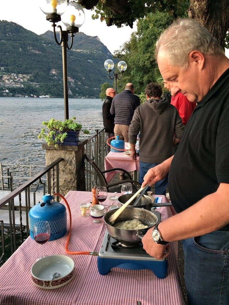 Visite privée du Sentier des Oliviers à Gandria et atelier risotto depuis Lugano