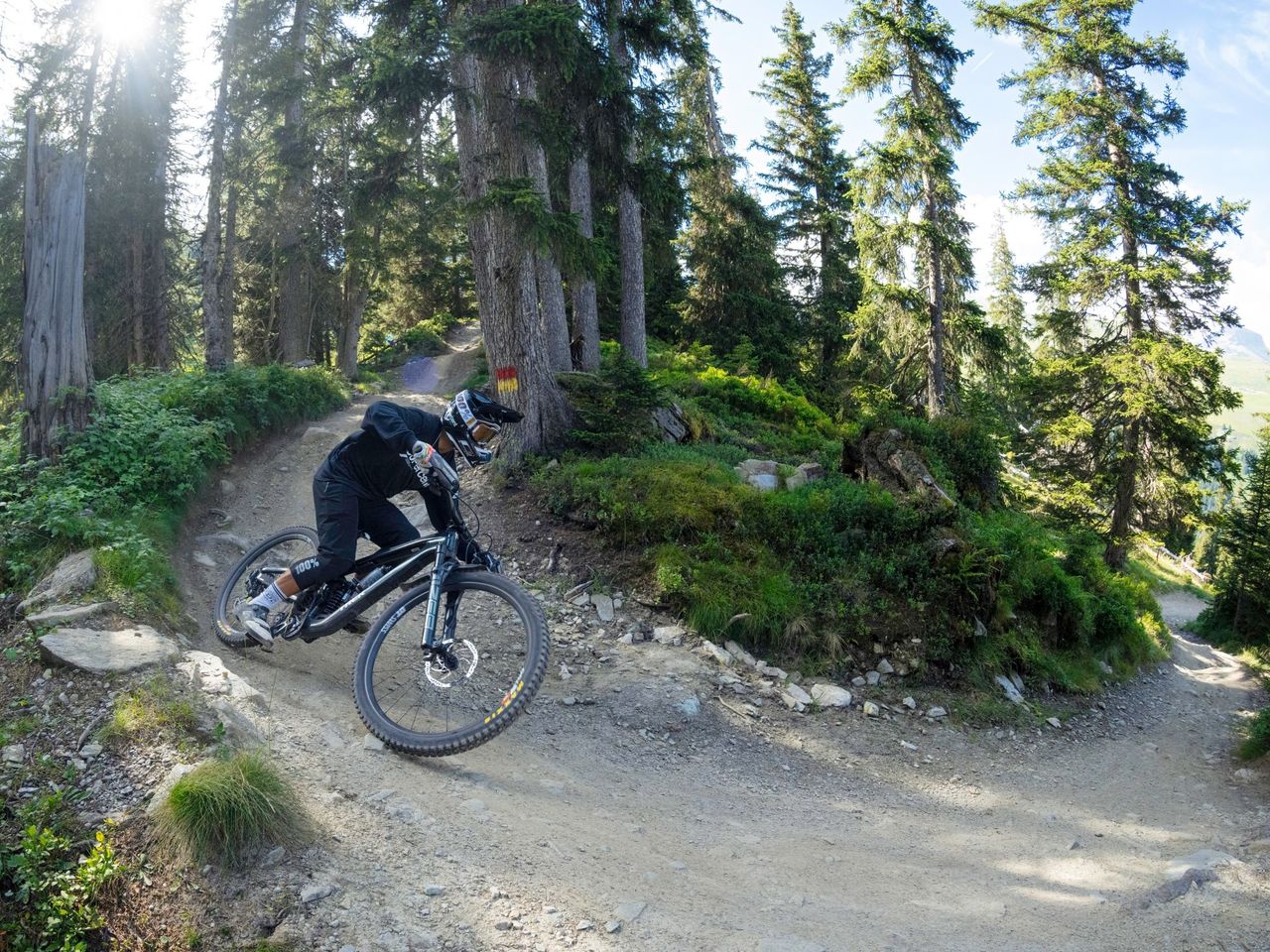 Tageskarte Bike Zone 2 in Flims: FlemXpress bis Startgels für Anfänger