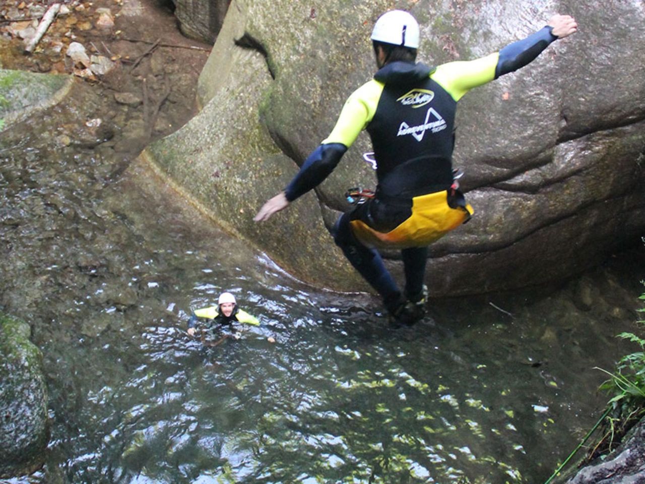 Orino Canyoning für Erfahrene ab Malvaglia