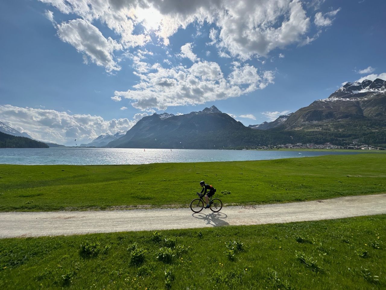 Gravelbiketour über den Malojapass ab St. Moritz