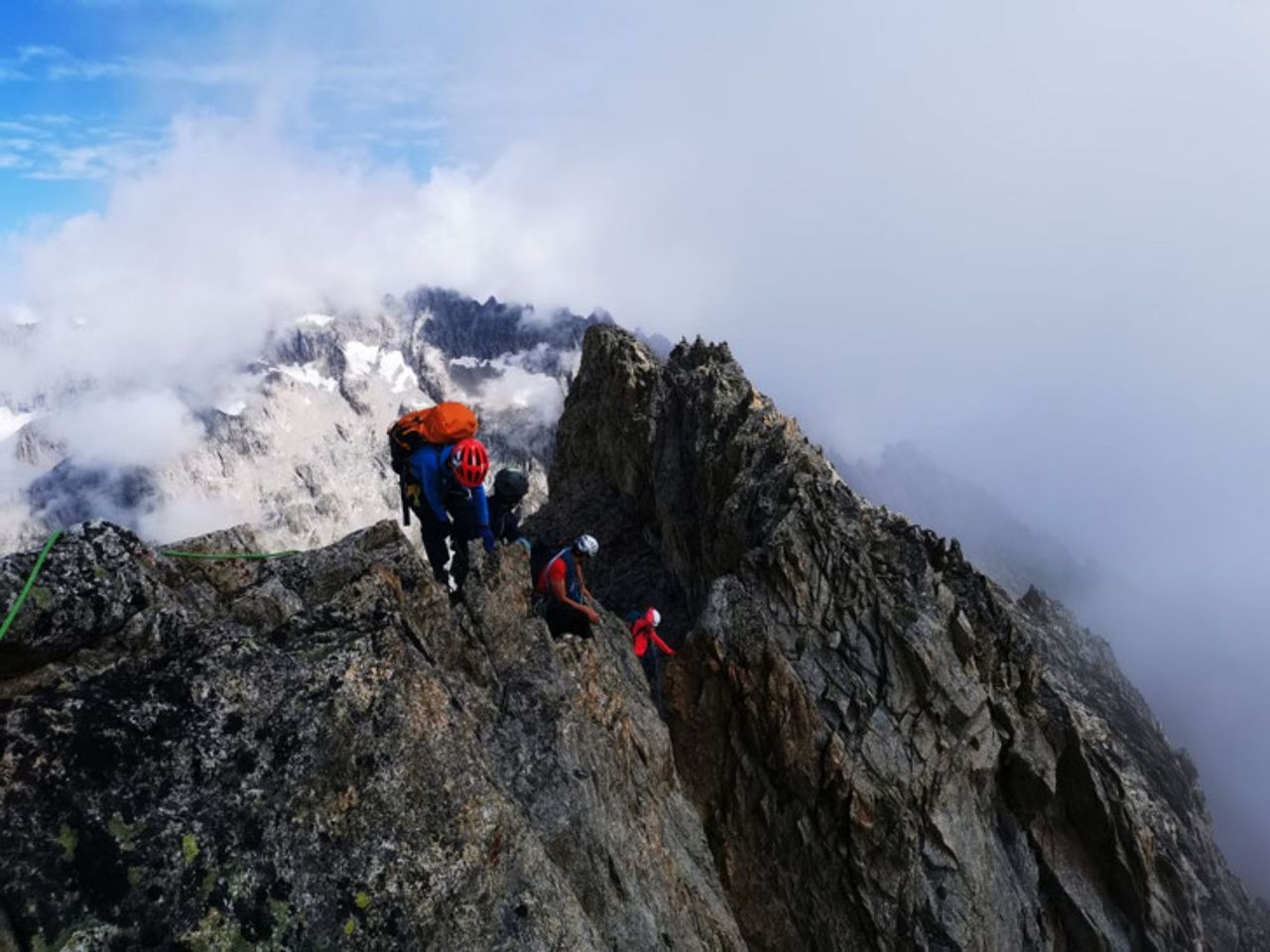 Sparrhorn to Hülsenhorn Day Climbing Tour for Beginners starting from Belalp