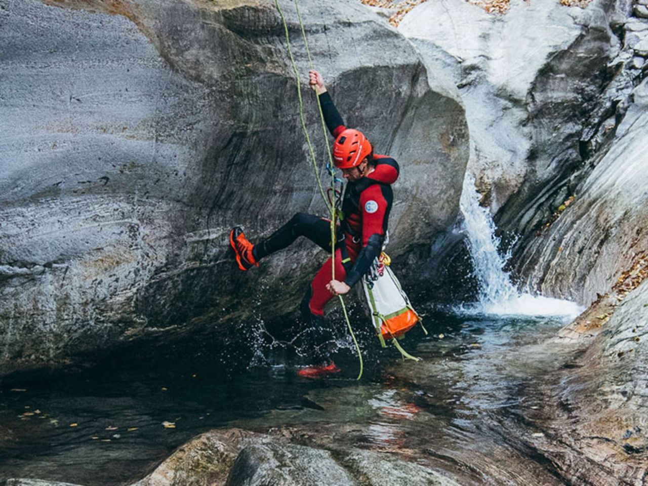 Canyoning Kurs mehrtägig ab Cresciano
