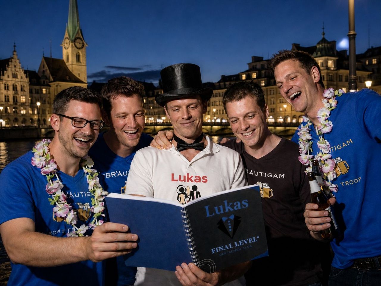 "Gentlemen Club" Escape Game für Junggesellenabschied in Zürich