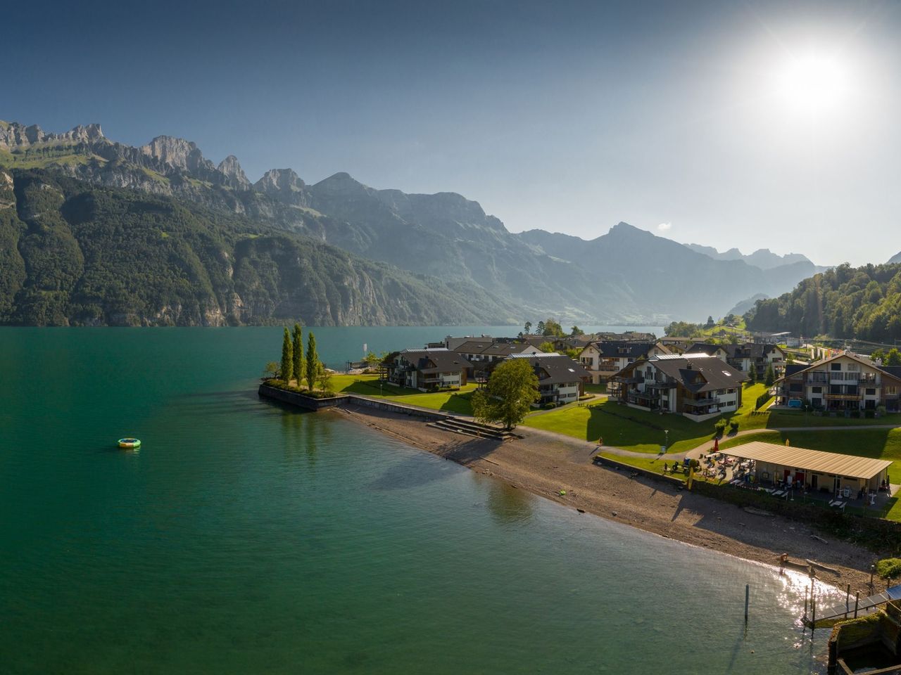 SUP Yoga auf dem Walensee