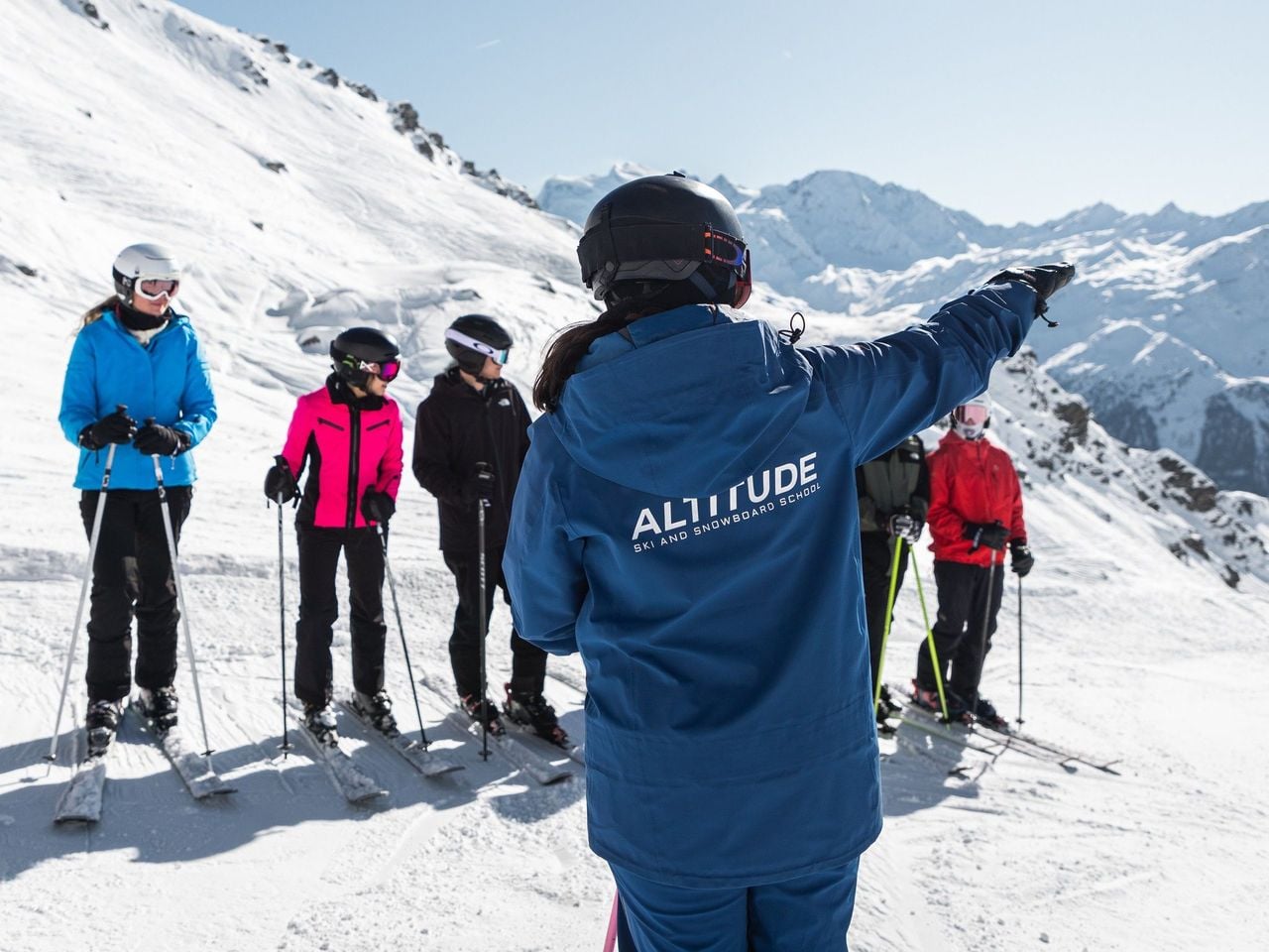 Skischule privat für Anfänger und Fortgeschrittene in Verbier
