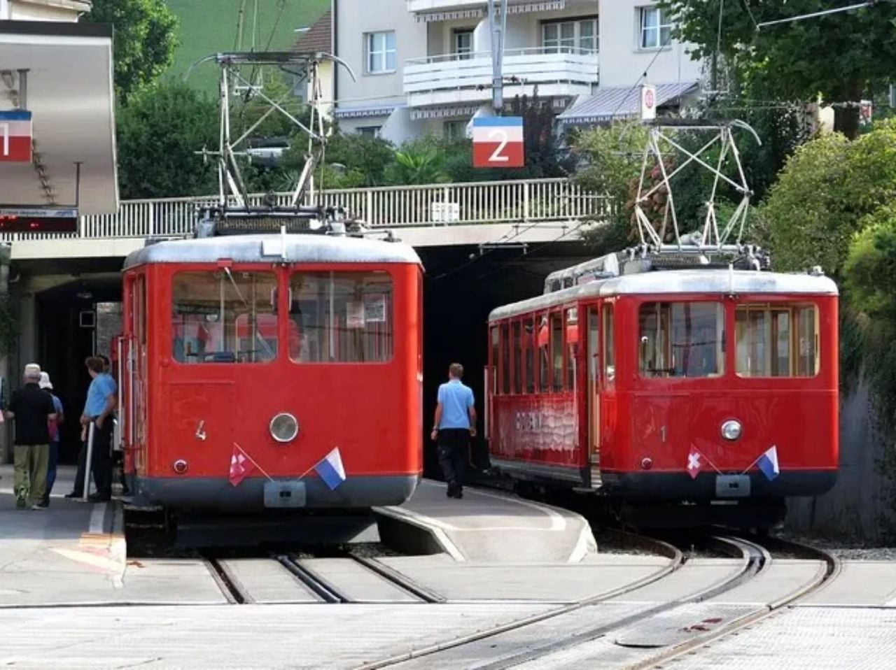 From Zurich: 3 mountains accessible by train, cable car, funicular, and boat