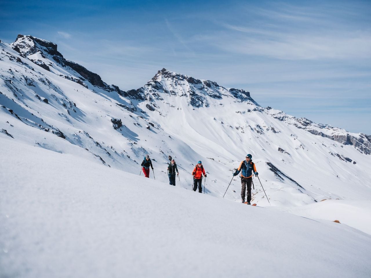 Schnuppertour Ski oder Snowboard in Adelboden