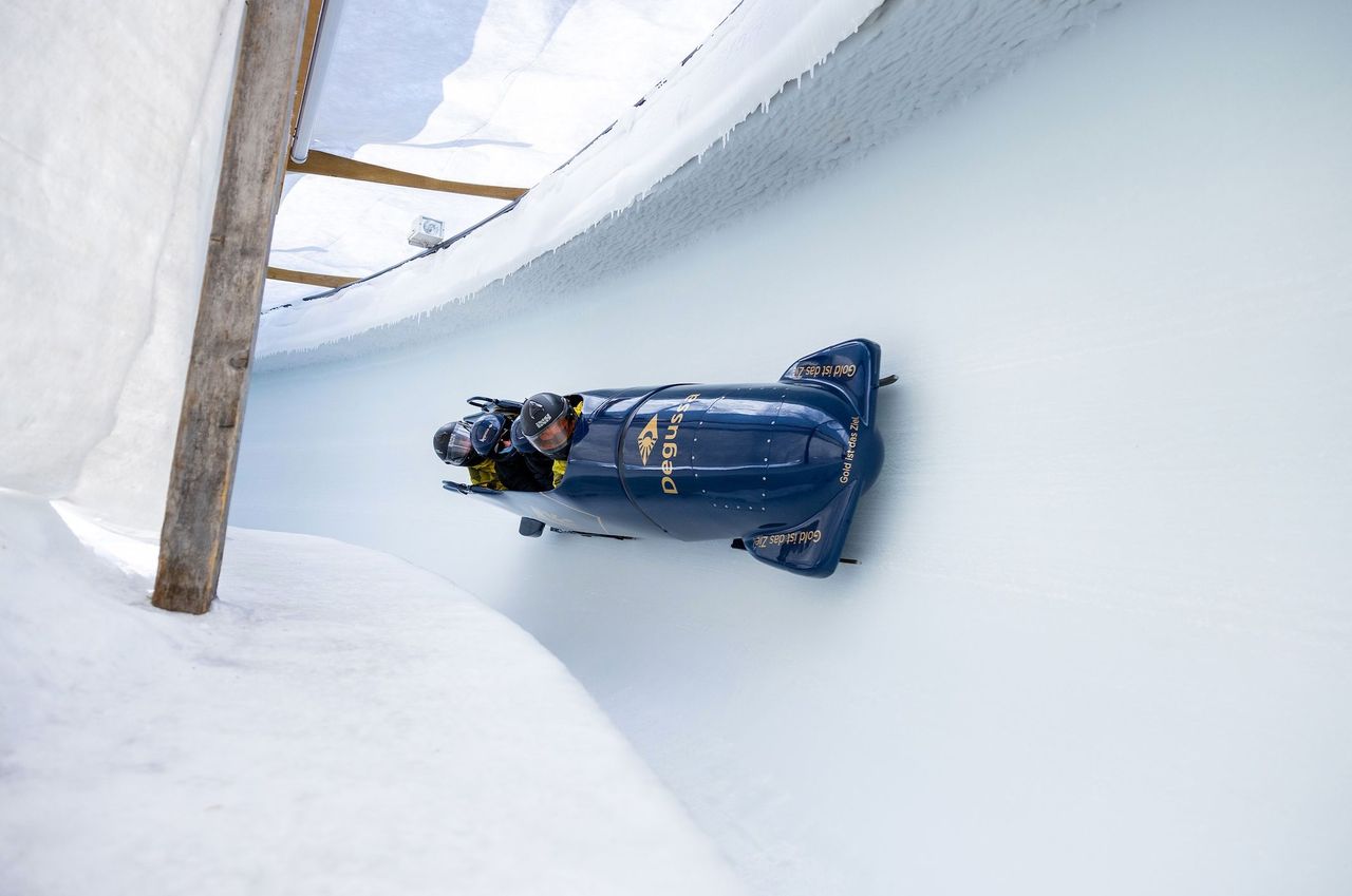 Olympia Bobfahrt in St. Moritz
