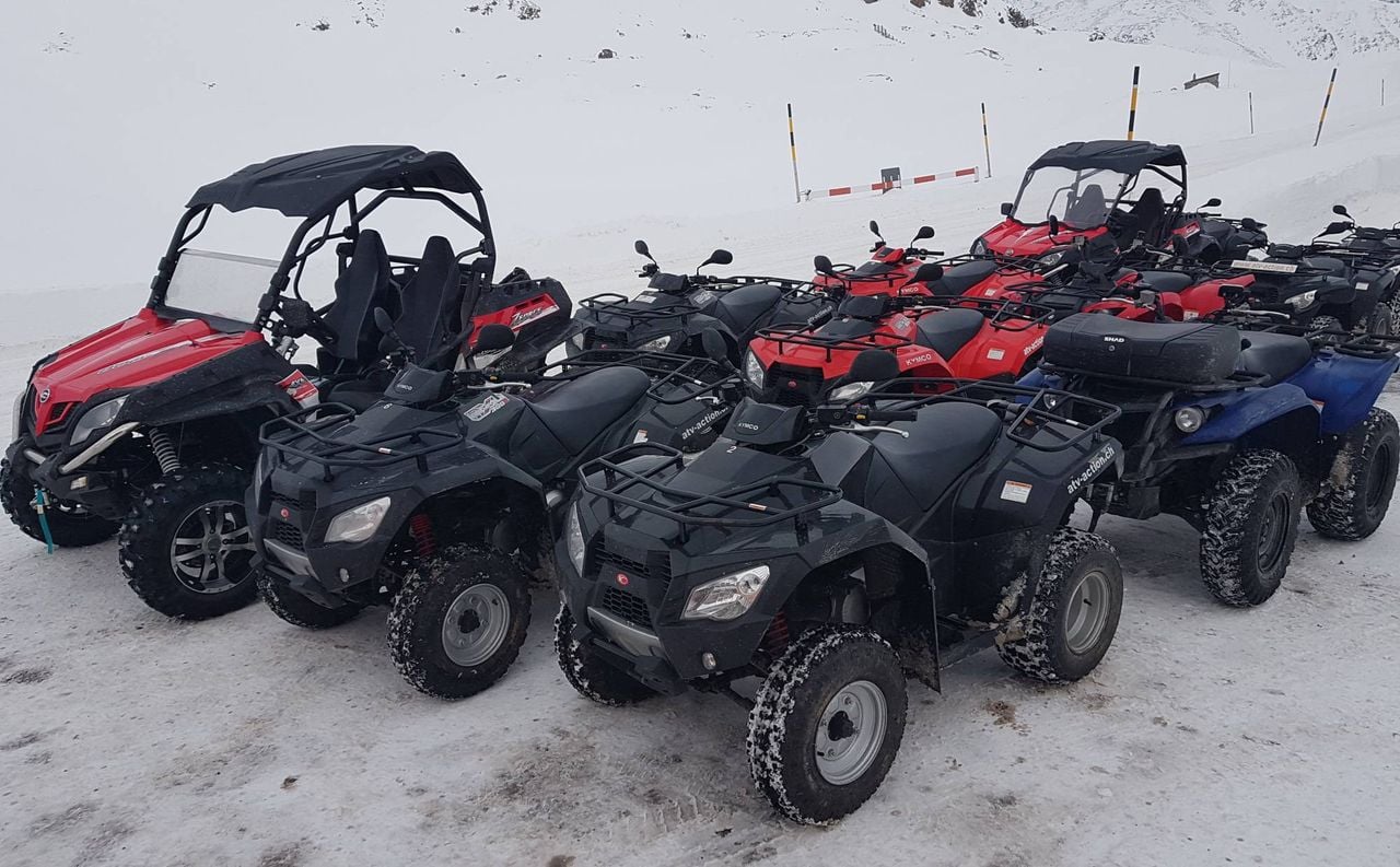 Splügenpass Quad Tour ganzer Tag ab Splügen