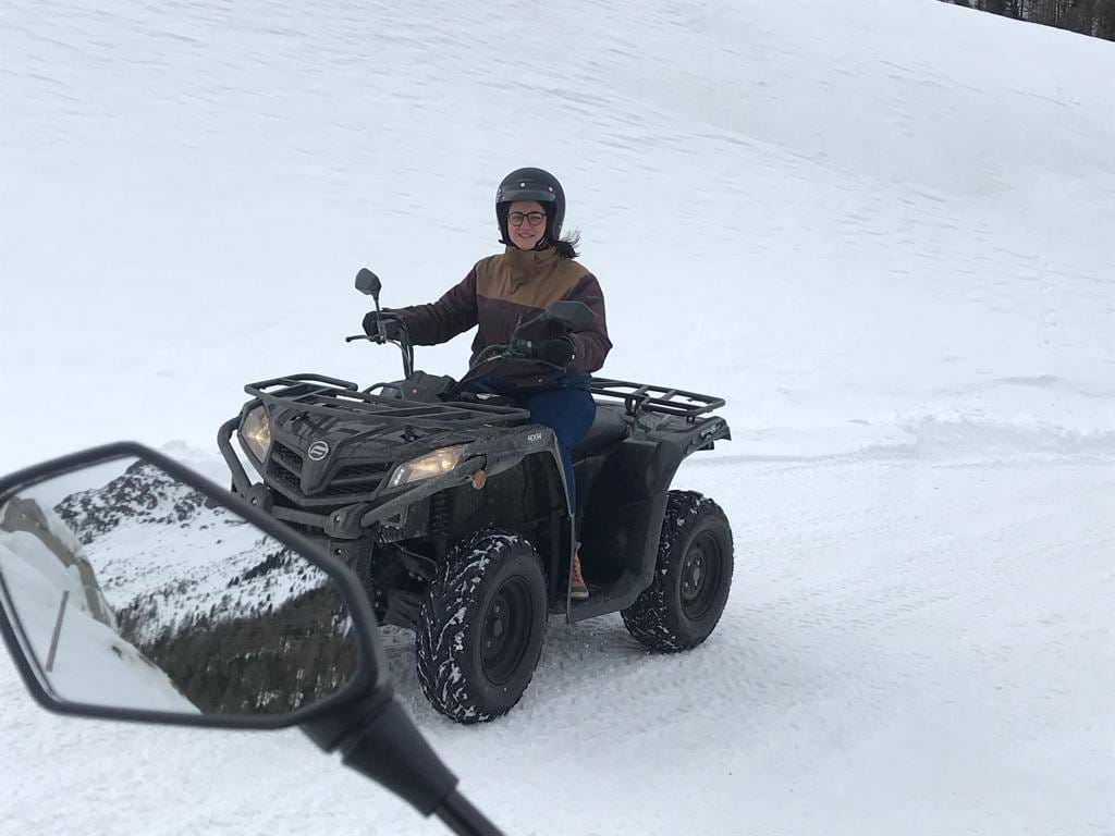 Capanna Gesero Quad Tour ganzer Tag privat ab Lostallo im Tessin