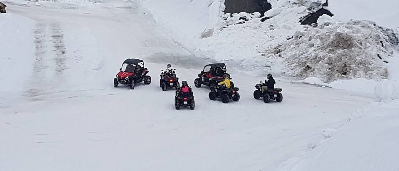 Capanna Gesero Quad Tour ganzer Tag privat ab Lostallo im Tessin