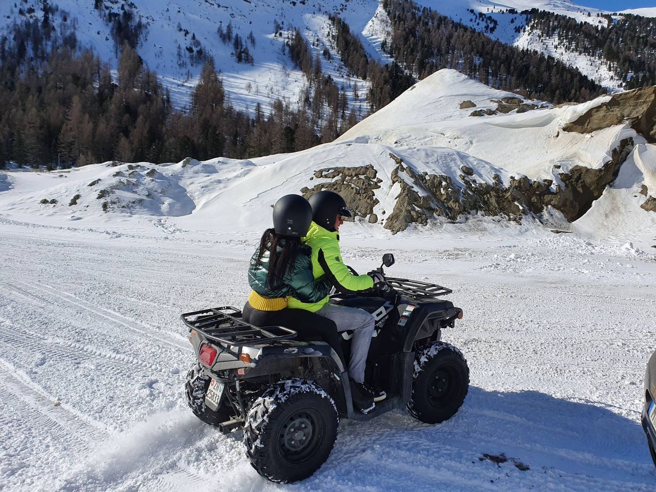 Splügenpass Quad Tour ganzer Tag ab Splügen