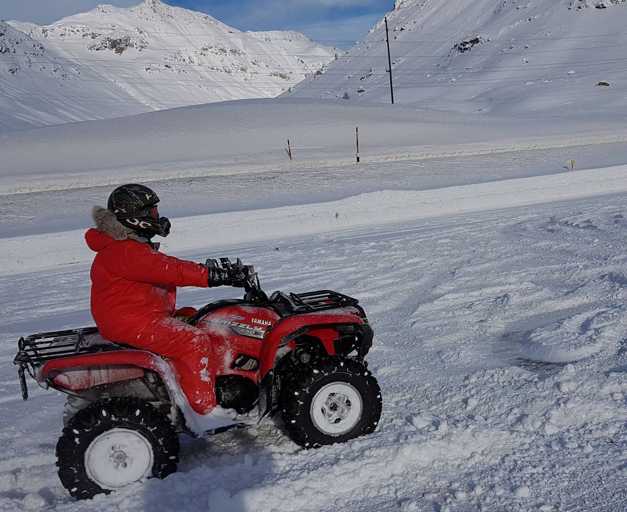 Capanna Gesero Quad Tour ganzer Tag privat ab Lostallo im Tessin