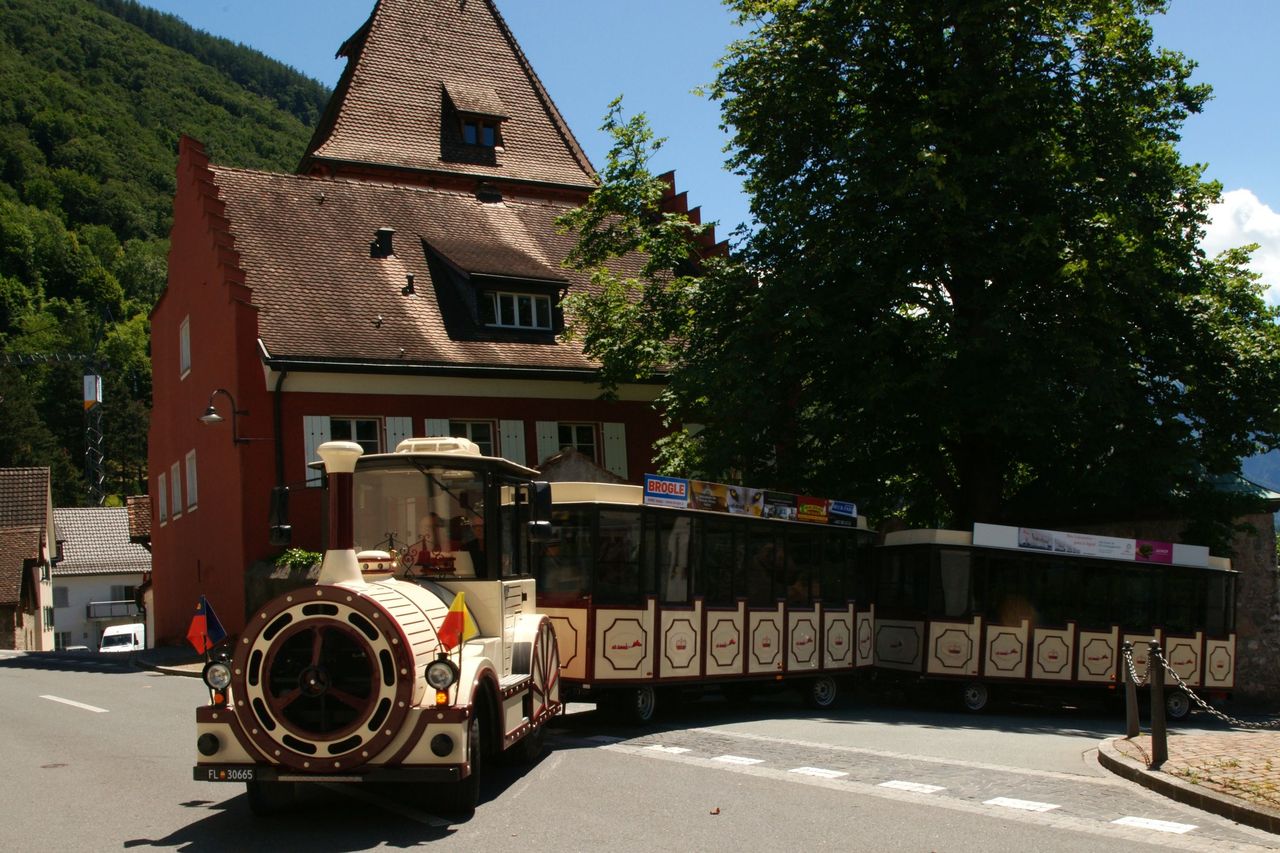 Städtletour durch Vaduz im Citytrain