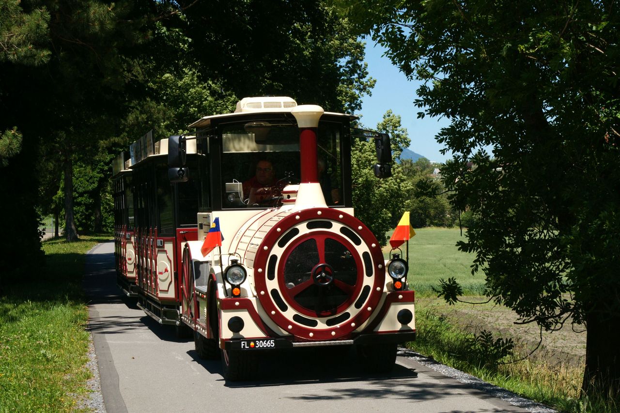 Städtletour durch Vaduz im Citytrain