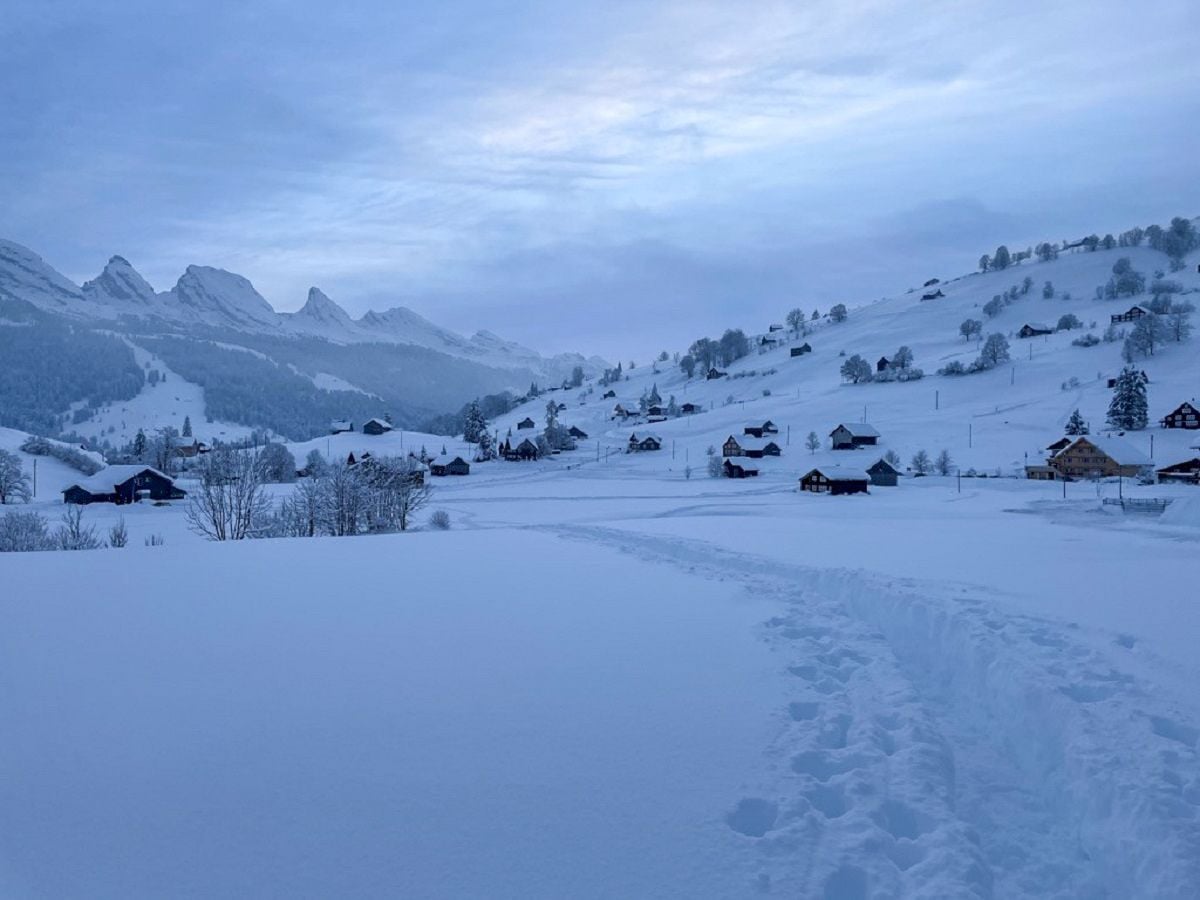 Randonnée en raquettes en soirée avec apéro au Säntis