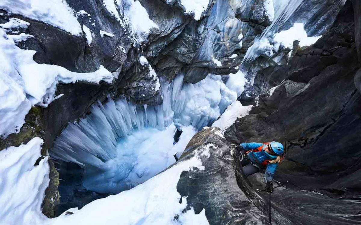 Gornerschlucht Gorge Abenteuer Klettersteig Zermatt