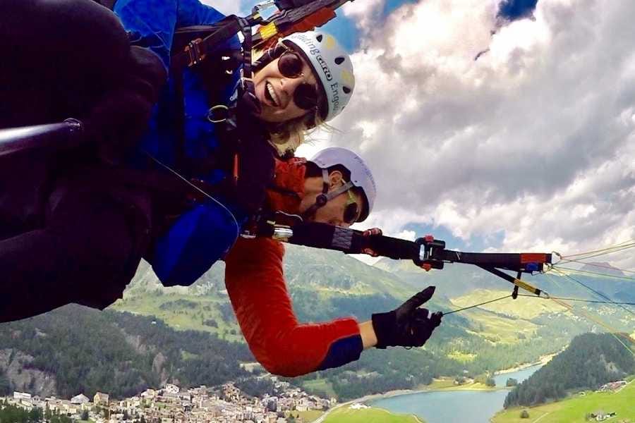 Samedan Adrenalin Junkie Gleitschirmfliegen