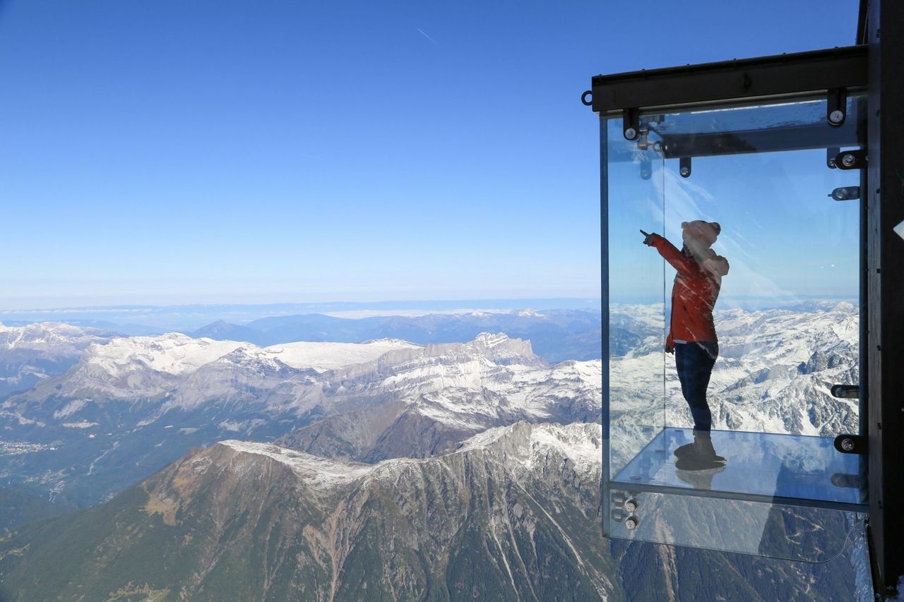 Ab Genf: Bustour Genf, Chamonix Mont Blanc mit Aiguille du Midi und Schifffahrt