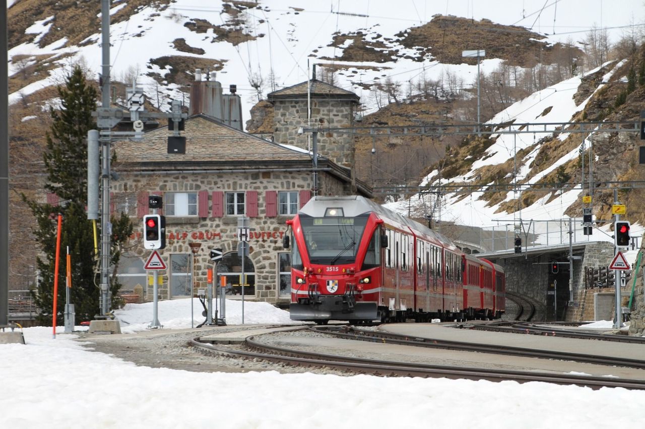 Bahnticket ab St. Moritz zur Alp Grüm und zurück