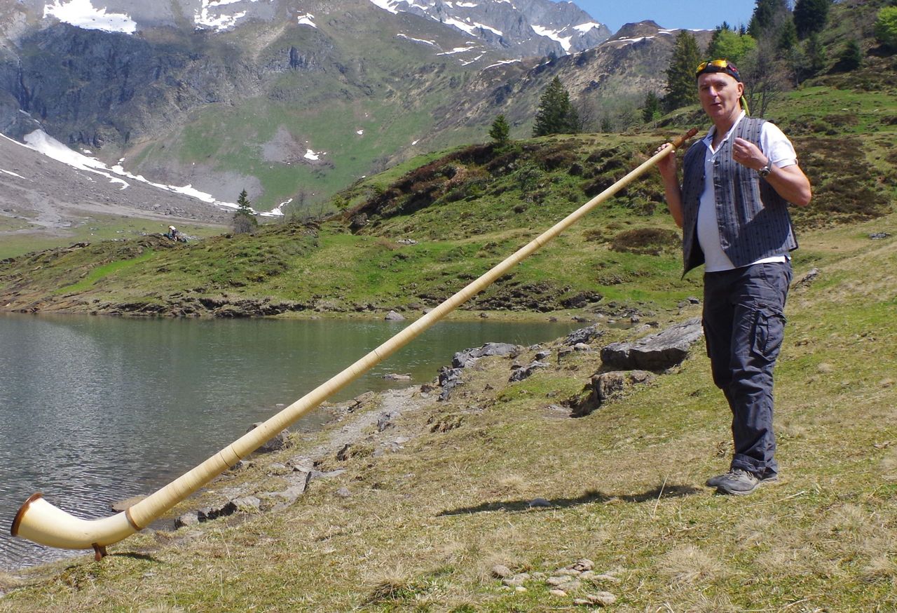 From Zurich: Alphorn Day at Lake Oberblegi