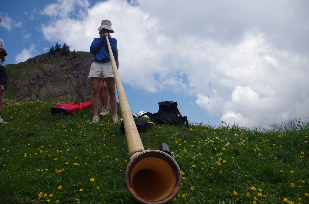 From Zurich: Alphorn Day at Lake Oberblegi