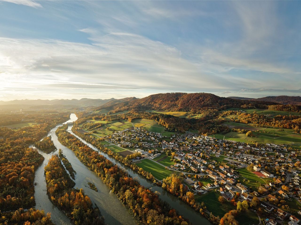 Jurapark Aargau kürzere Velotour zum Thema Nachhaltigkeit