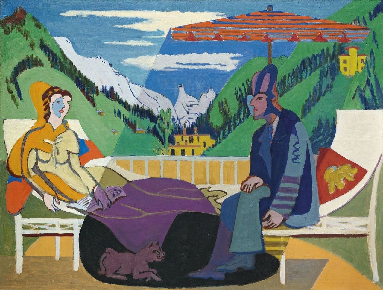 Eintritt Kirchner Museum in Davos "Kirchner. Picasso"
