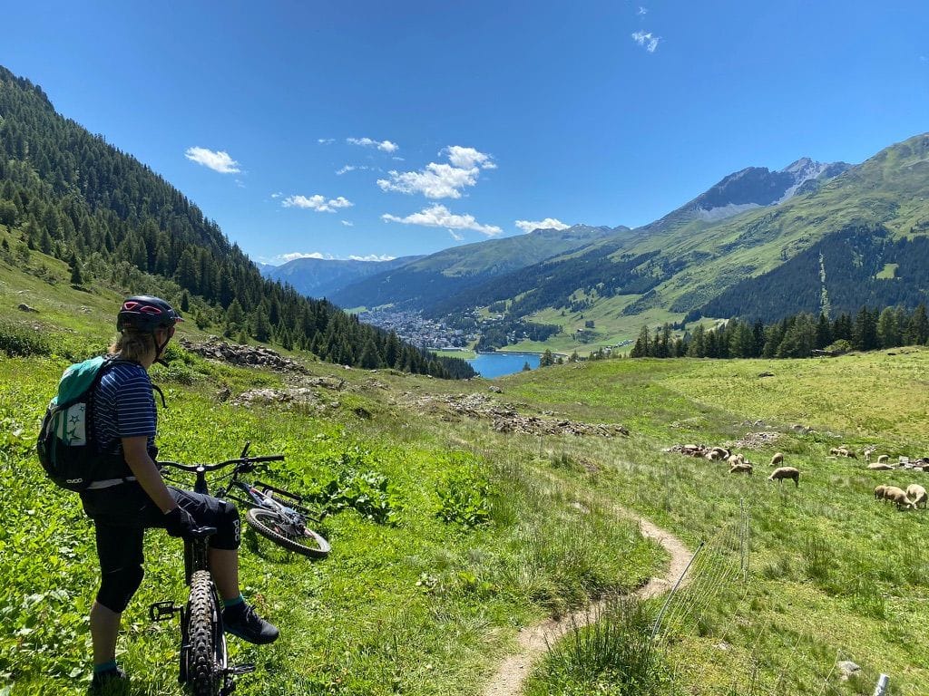 Mountainbike Tour Privat Davos