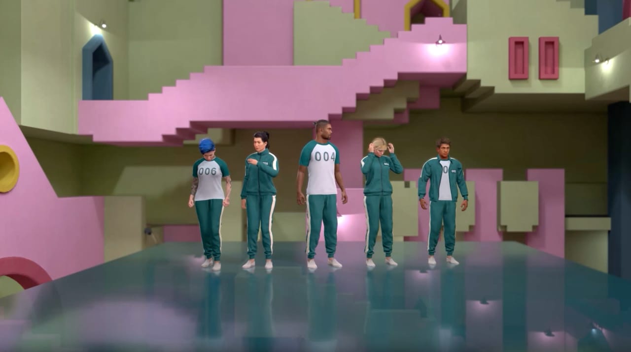 "Squid Game Virtuals" Virtual Reality Spiel in Zürich