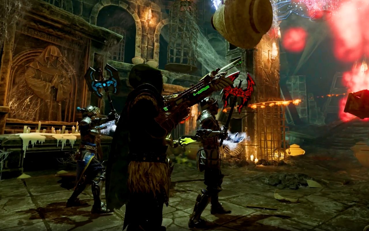 "Seekers of the Shard: Dragonfire" Virtual Reality Spiel in Zürich