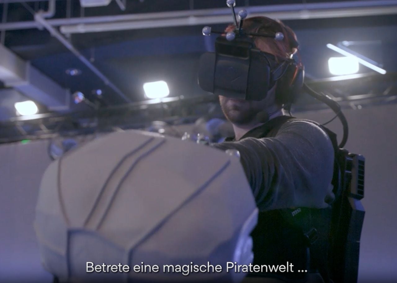 "Curse of Davy Jones" Virtual Reality Spiel in Zürich
