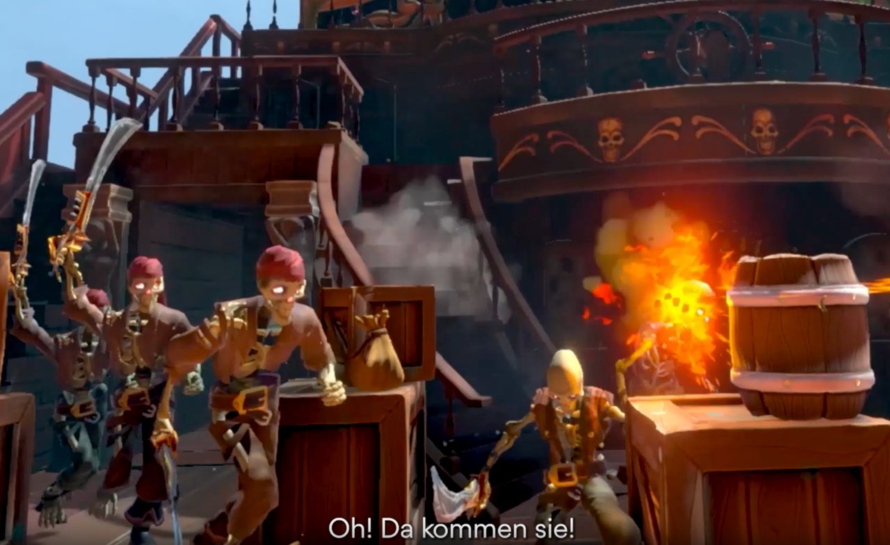"Curse of Davy Jones" Virtual Reality Spiel in Zürich