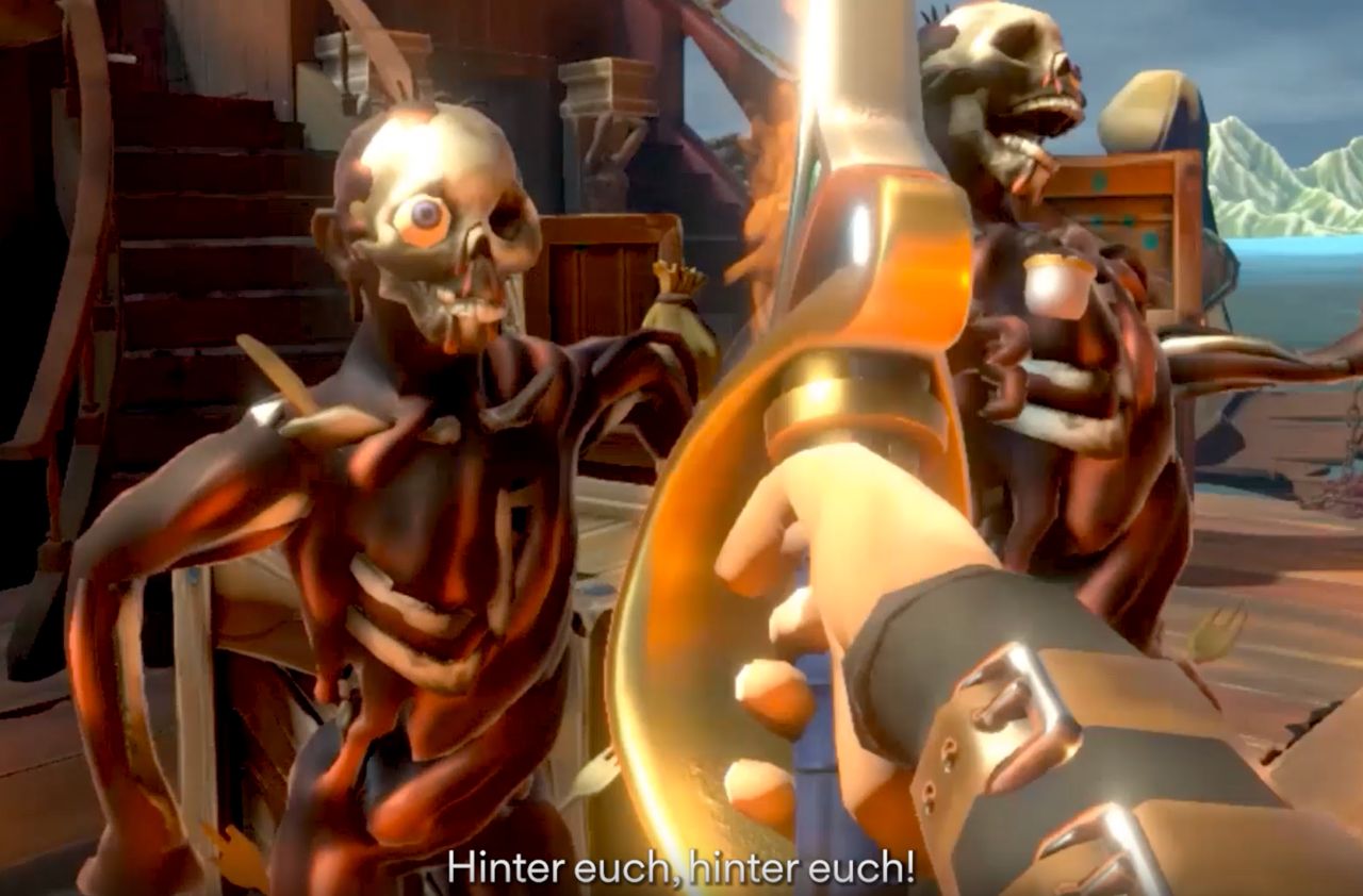 "Curse of Davy Jones" Virtual Reality Spiel in Zürich